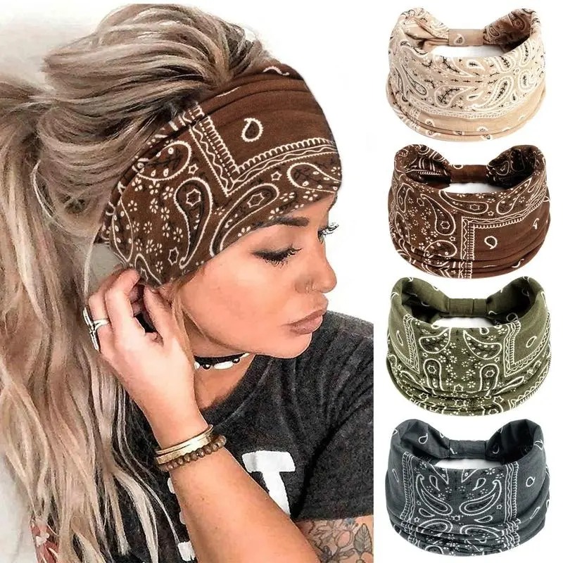 Women'S African Accessories - عصابات رأس بوهو للنساء، عصابات شعر