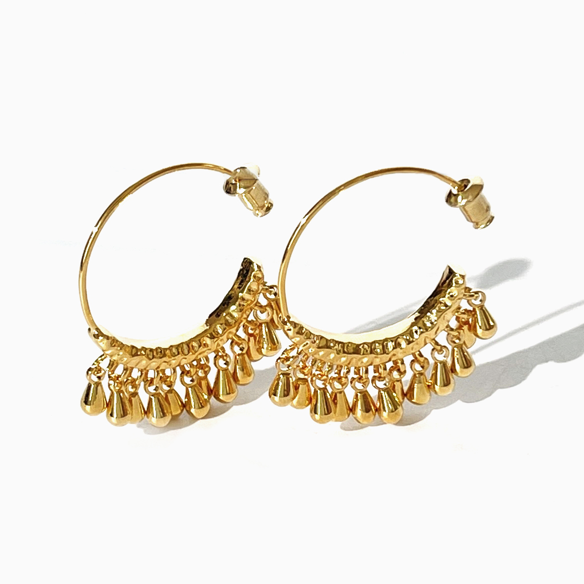 Tassel Earrings Boho - Peri'sbox الذهب والفضة مطلي بوهو الغجر