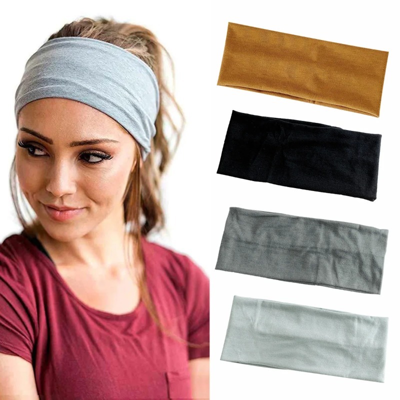 Women'S Yoga Accessories - عصابات رأس رياضية واسعة للغاية 9