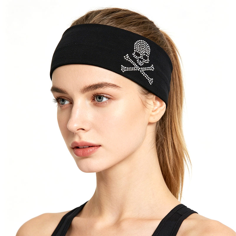 Women'S Yoga Accessories - عصابة رأس Y2K عصرية قابلة للتمدد،