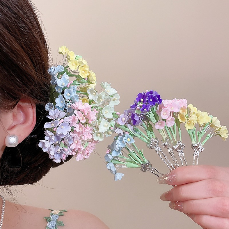 Women'S Vacation Accessories - مشبك شعر بوهيمي بـ 6 ألوان