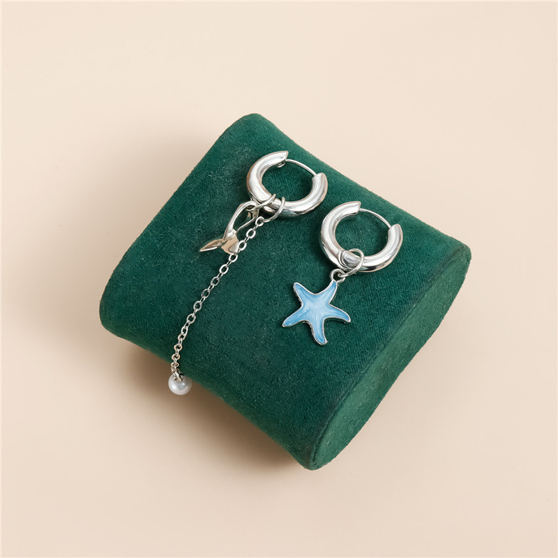 Tassel Earrings Boho - البوهيمي الفولاذ المقاوم للصدأ نجم البحر
