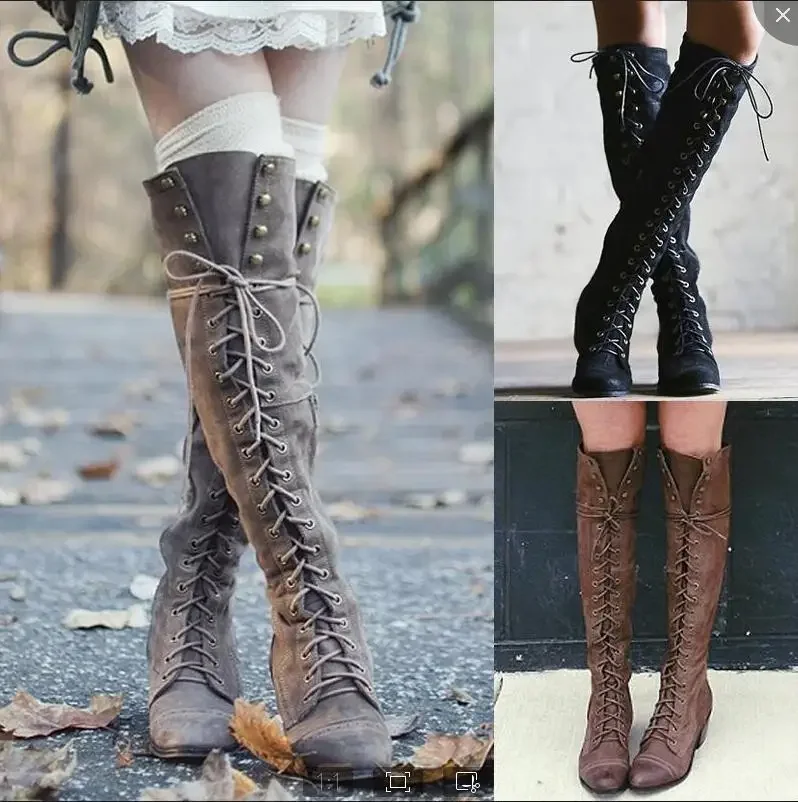 Women'S Viking Accessories - القرون الوسطى زي فارس الأحذية الفايكنج