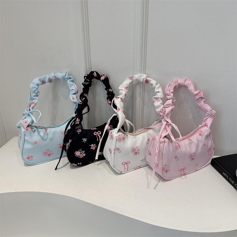 Women'S Accessories Handbags - حقائب كتف كورية من القماش مع
