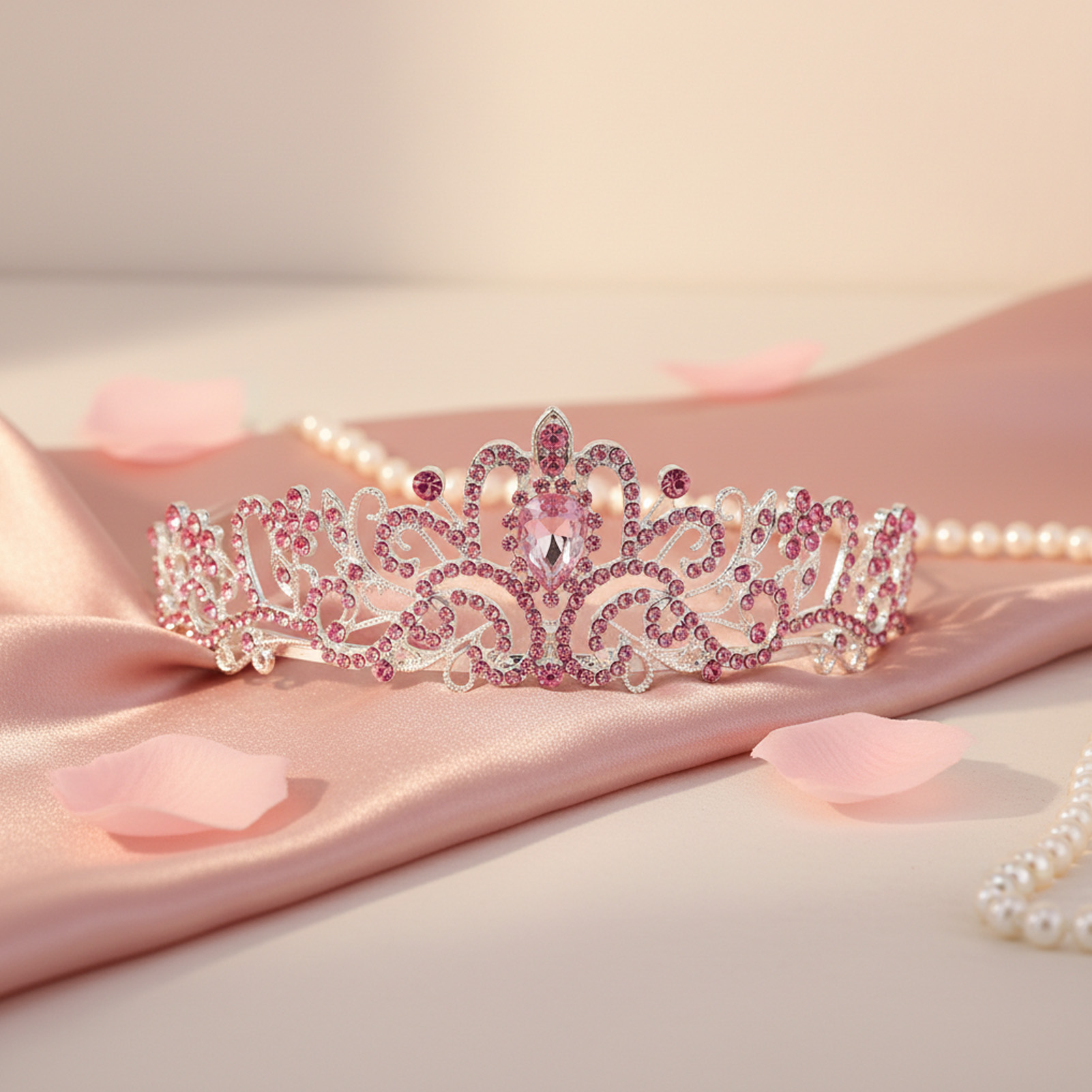 تاج زفاف أنيق مرصع بالأحجار ال - مراجعة Women'S Hair Accessories Wedding وسعره