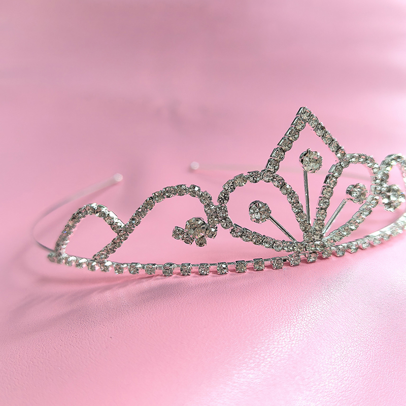 تاج زفاف فضي اللون مرصع بالأحج - مراجعة Women'S Hair Accessories Wedding وسعره