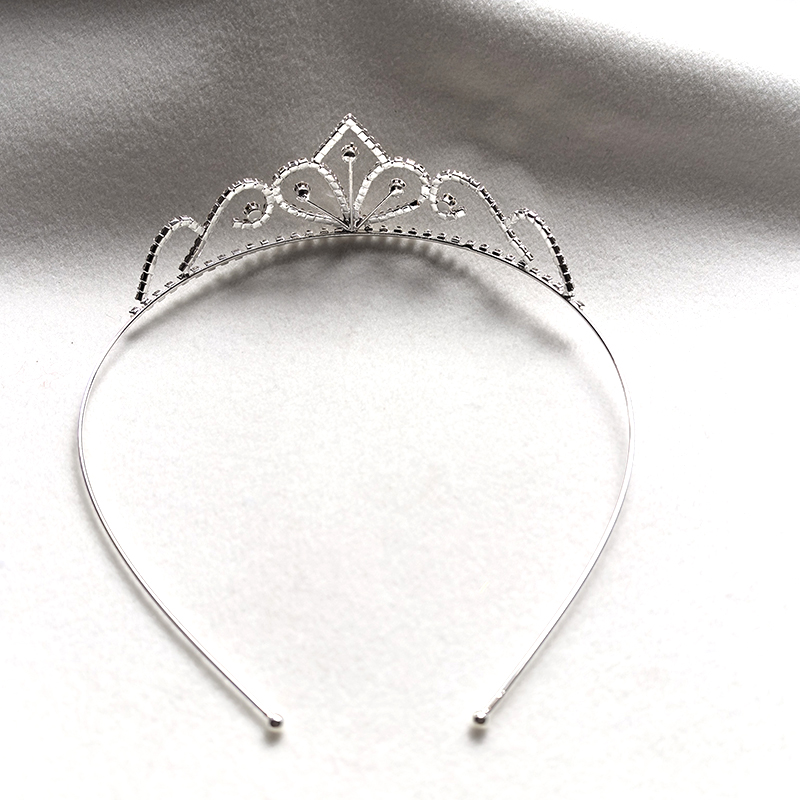 تاج زفاف فضي اللون مرصع بالأحج - مراجعة Women'S Hair Accessories Wedding وسعره