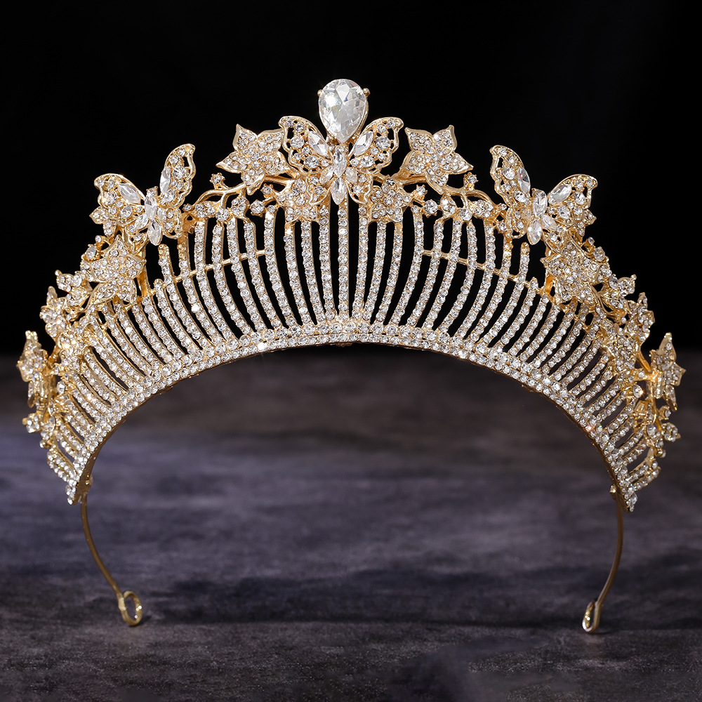 تاج زهرة اللوتس من السبائك كإك - مراجعة Women'S Hair Accessories Wedding وسعره