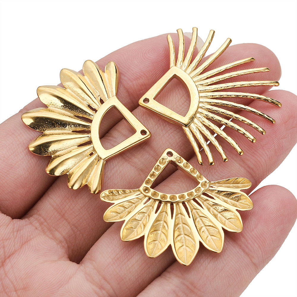 2 قطعة مروحة من الفولاذ المقاو - مراجعة Tassel Earrings Boho وسعره