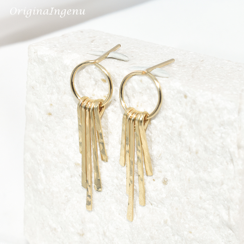أقراط شرابة مصنوعة يدويًا 925  - مراجعة Tassel Earrings Boho وسعره