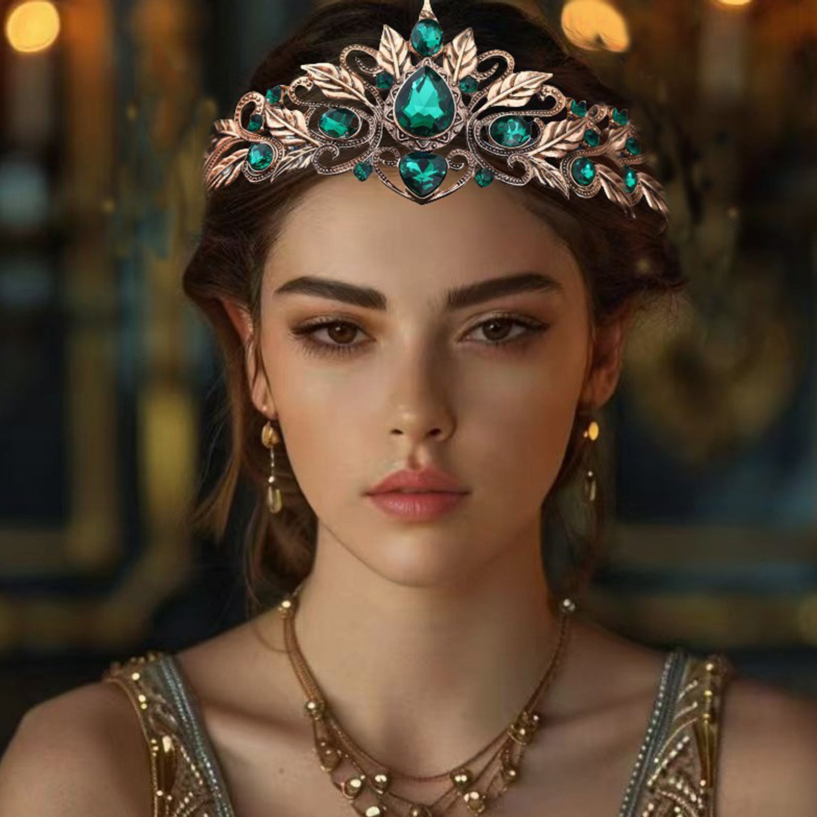 تاج شعر دائري على الطراز البار - مراجعة Women'S Hair Accessories Wedding وسعره