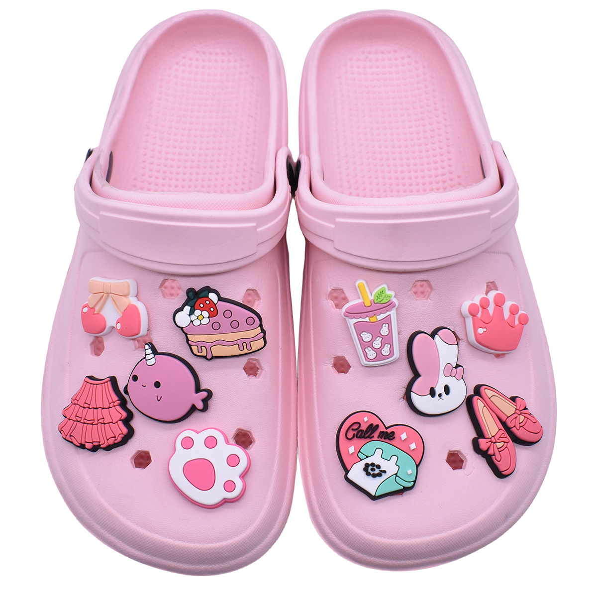 Cute Pink Shoe Charms Decorati - مراجعة Women'S Accessories For Crocs وسعره