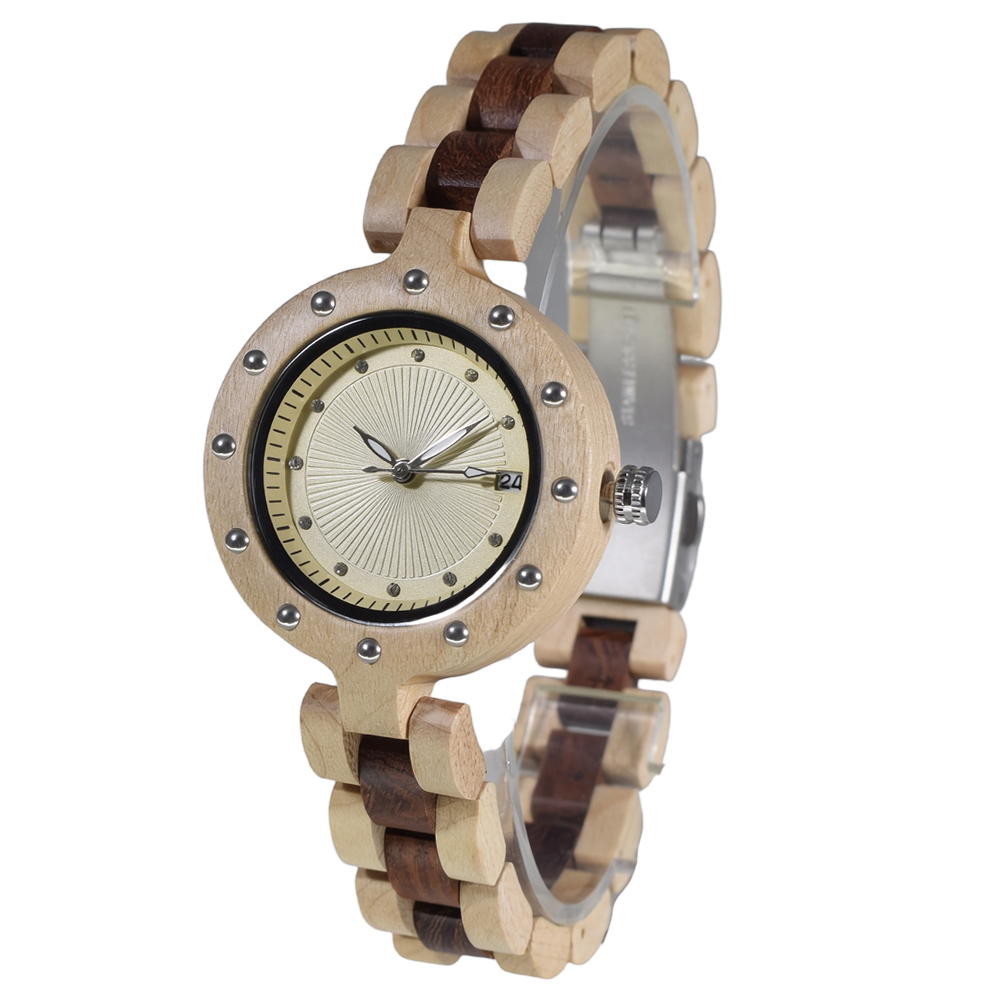 ساعة كوارتز خشبية عتيقة للنساء - مراجعة Women'S Accessories To Wear With Watch وسعره