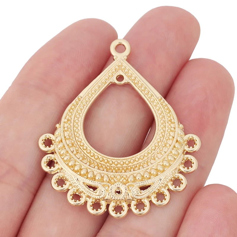 10 قطع من الحلي الذهبية المطلي - مراجعة Tassel Earrings Boho وسعره