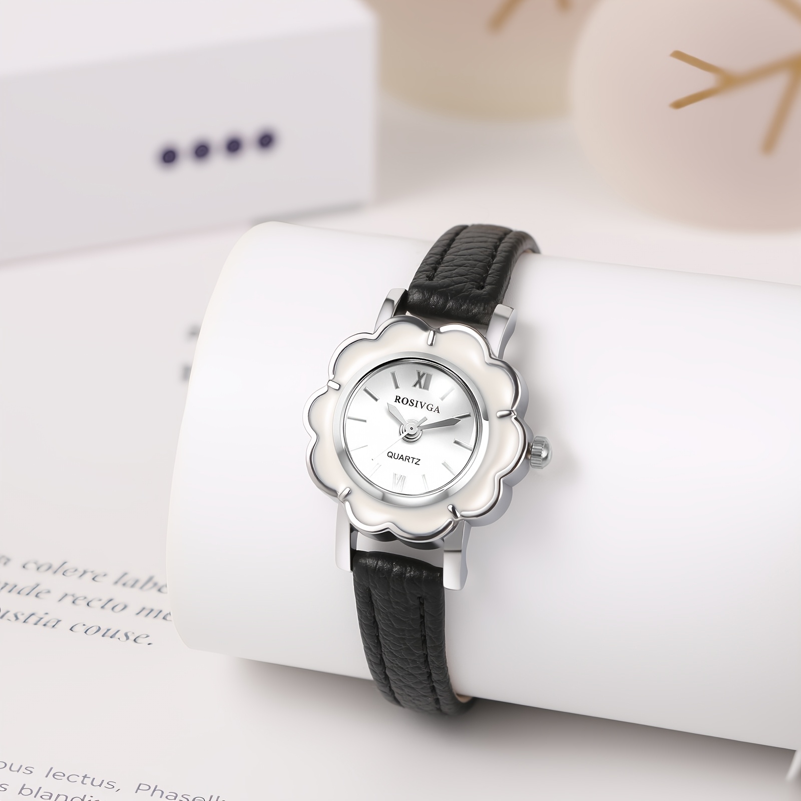 ساعة يد نسائية بتصميم زهري، سا - مراجعة Women'S Accessories To Wear With Watch وسعره