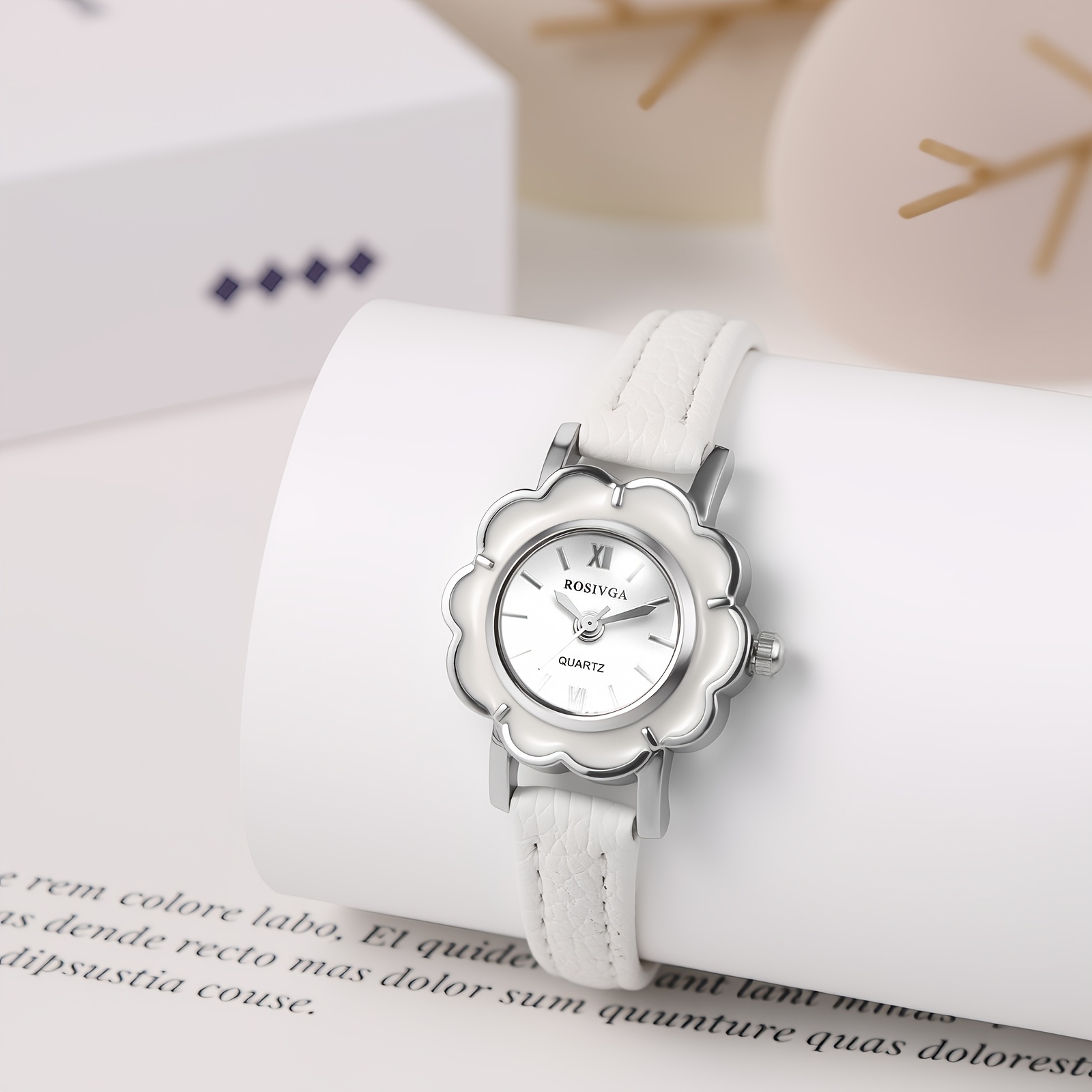 ساعة يد نسائية بتصميم زهري، سا - مراجعة Women'S Accessories To Wear With Watch وسعره