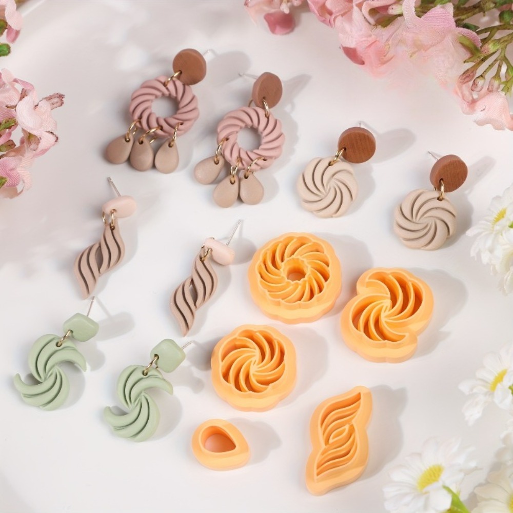 10 قطع من قوالب الأقراط البولي - مراجعة Tassel Earrings Boho وسعره