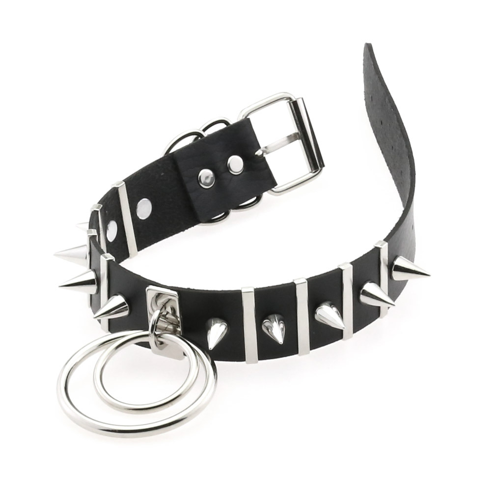 المسامير الكبيرة المختنق ياقة  - مراجعة Women'S Emo Accessories وسعره