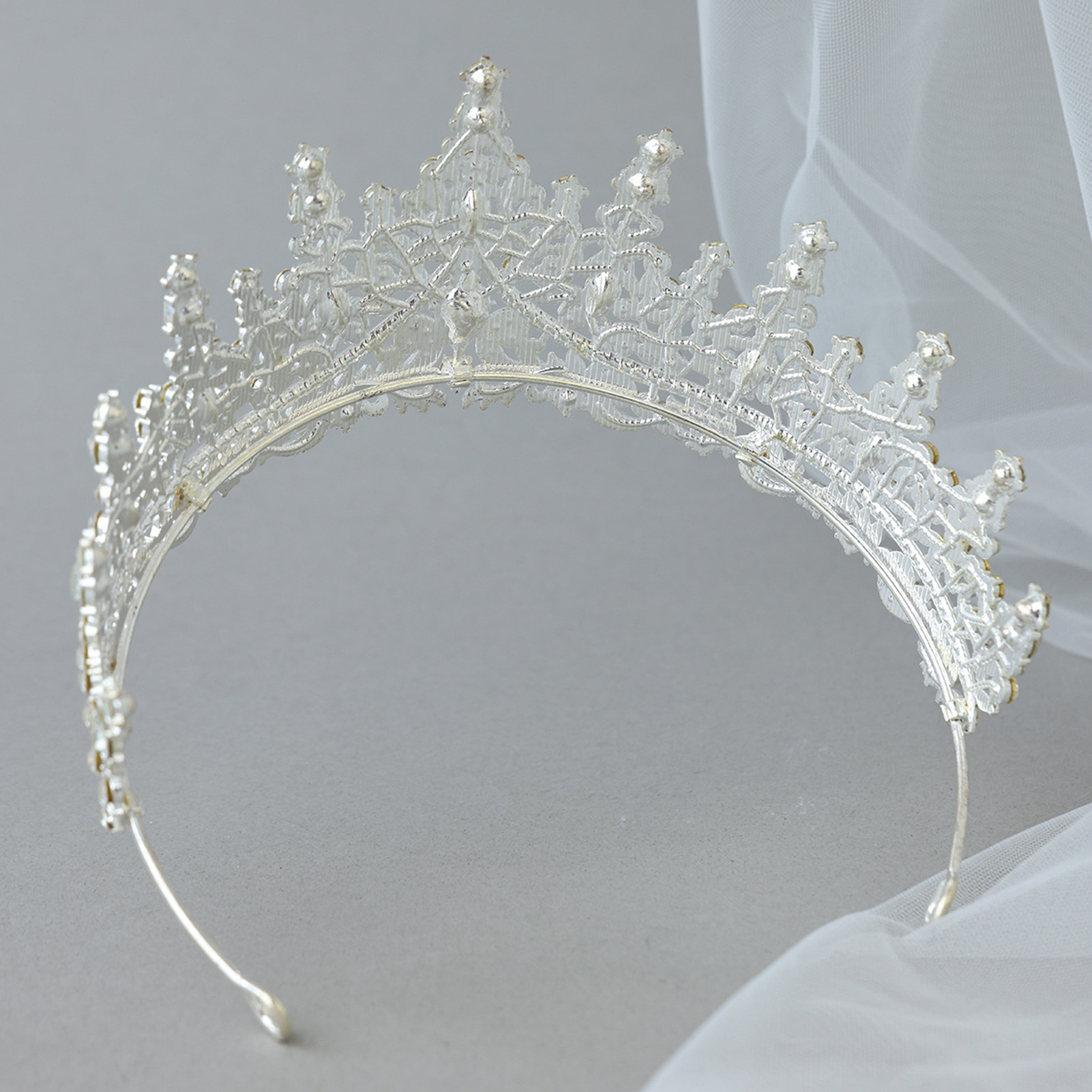 تاج زفاف مرصع بالأحجار الكريمة - مراجعة Women'S Hair Accessories Wedding وسعره