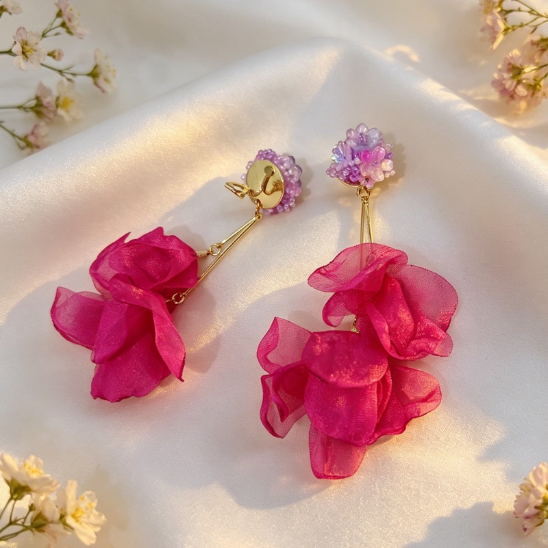 أقراط جديدة عصرية مزينة بالزهو - مراجعة Tassel Earrings Boho وسعره
