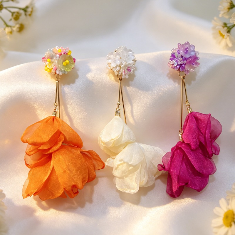 أقراط جديدة عصرية مزينة بالزهو - مراجعة Tassel Earrings Boho وسعره