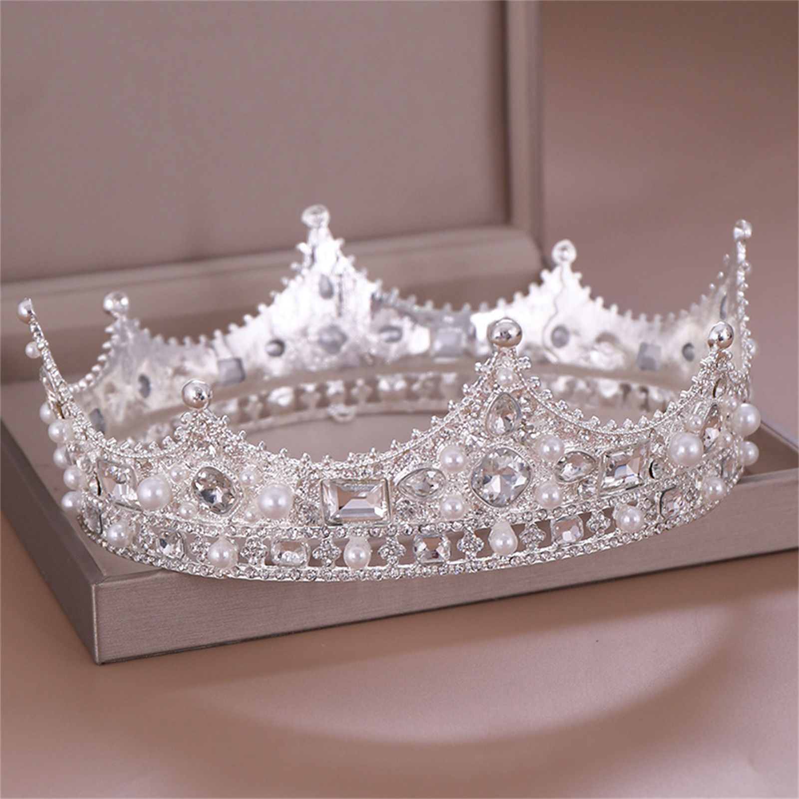 سبيكة تاج تيارا ريترو الزفاف ح - مراجعة Women'S Hair Accessories Wedding وسعره