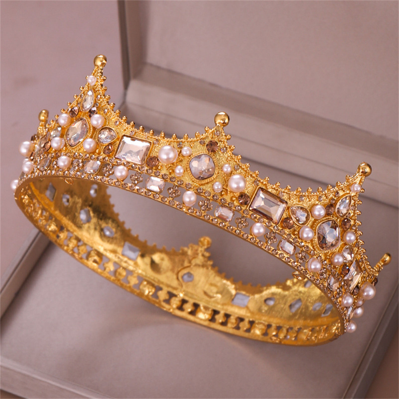 سبيكة تاج تيارا ريترو الزفاف ح - مراجعة Women'S Hair Accessories Wedding وسعره